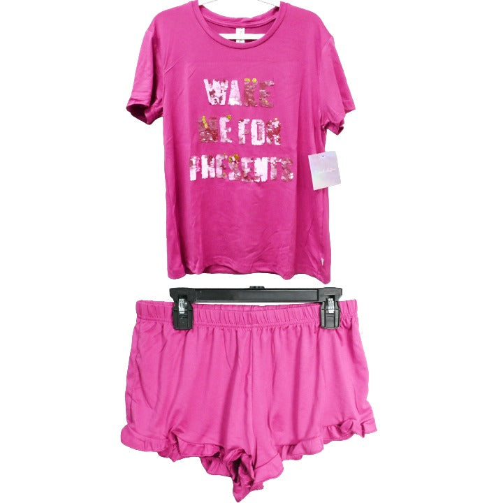 2pc Pnk Shirt Short Set C/P 36 French Affair
