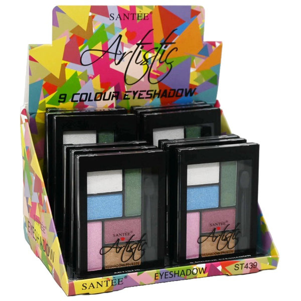 Artistic 6 Color Eyeshadow Kit in 24pc Displayer C/P 288 SANTEE