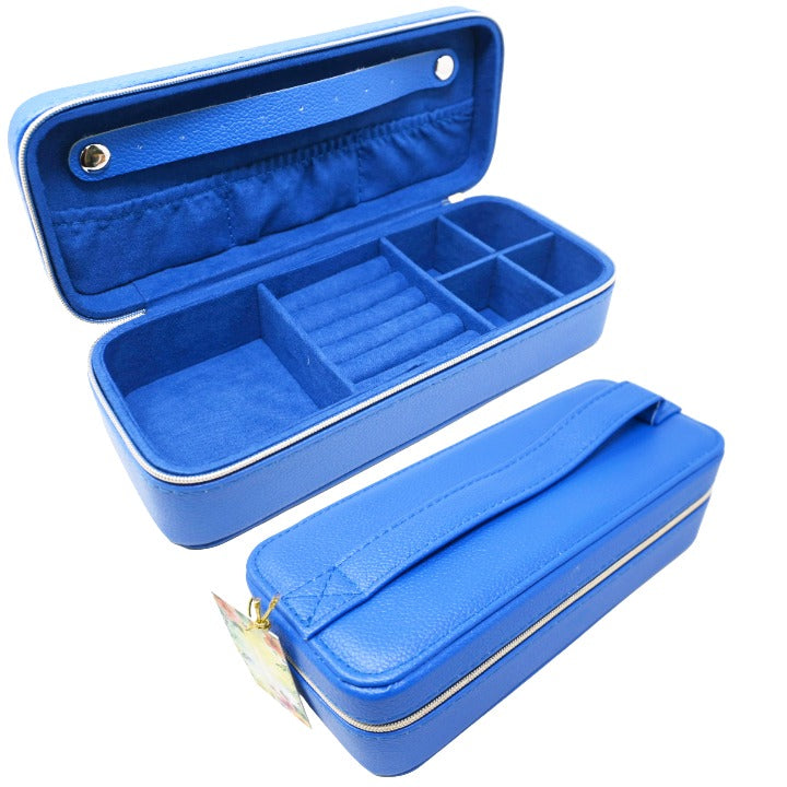 4x9 C Blu Jewelry Organizer C/P 50 LESA MICHELE Jewelry Box