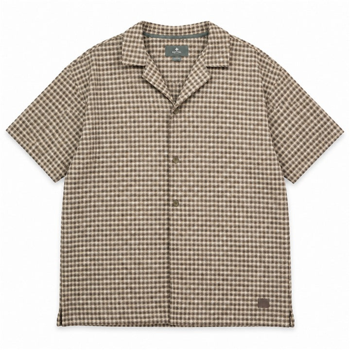 Brn Tpe SS Waffle Shirt C/P 36 Drill Clothing Co.