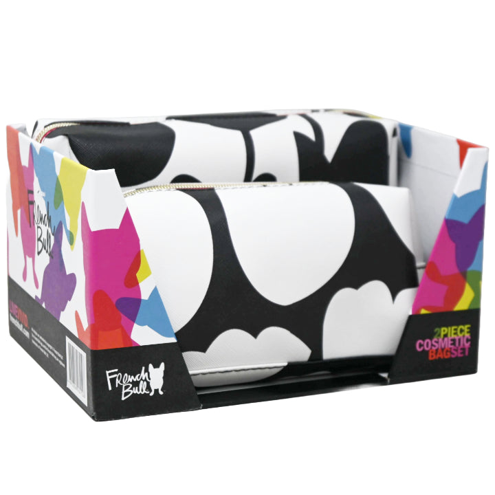 *OUTSIDE OF CA* 2pc SMALL/LRG RECT. COSMETIC BAGS C/P 20