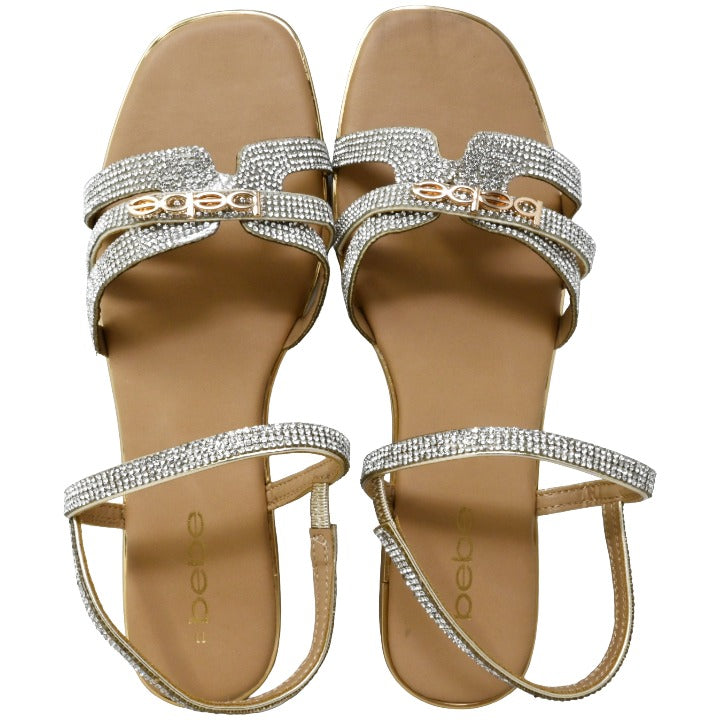 Womens Nude Fashion Sandals C/P 12 BEBE