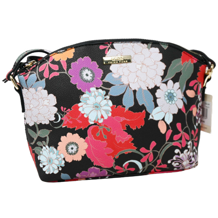 *OUTSIDE CA* SMALL PRINTED DOME CROSSBODY TRINA TURK C/P 20