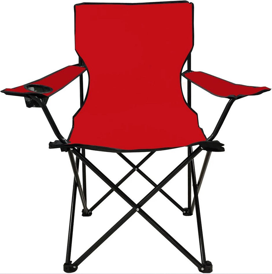 Folding Arm Chair with Cup Holder C/P 6