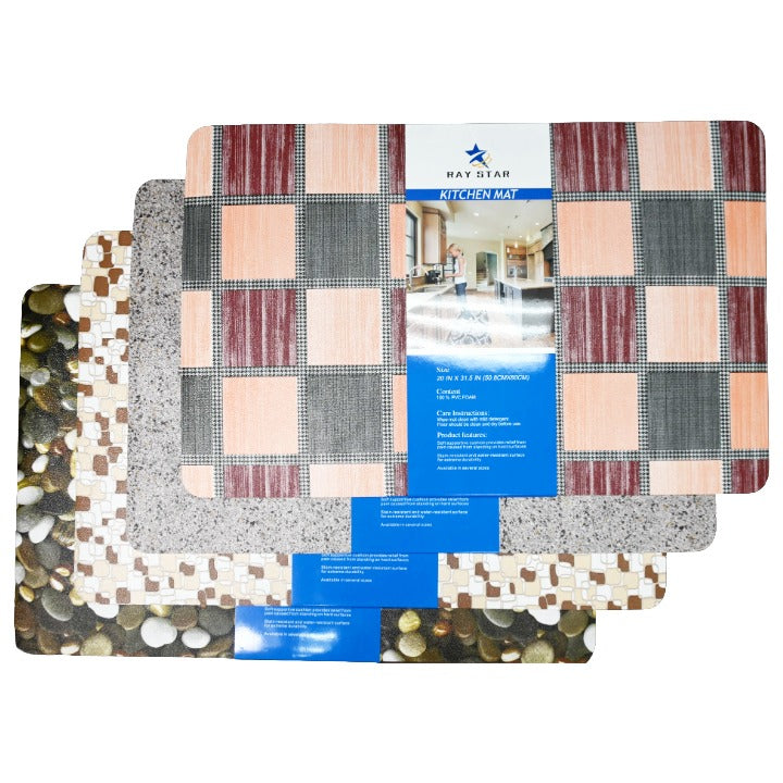 20x31.5"x6mm ASST KITCHEN MATS "AS IS" RAY STAR C/P 12