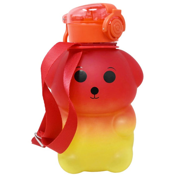 Coral Ombre Bunny Bottle w/Straw C/P 24 West & 5th