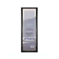 8"x24" BLACK TREND POSTER FRAME C/P 6