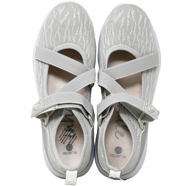WOMEN GREY SUMMER SHOES ASST SIZE APANA C/P 12