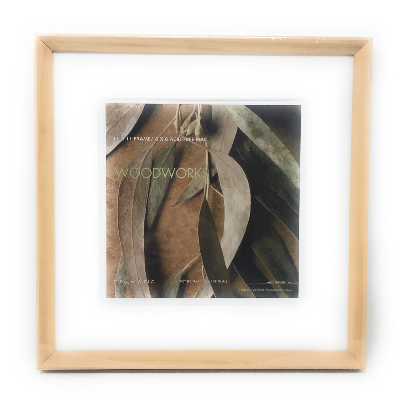 WOODWORKS 11X11 NATURAL W 8X8 MAT OPENING C/P 3