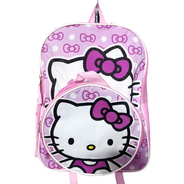 HELLO KITTY BACKPACK W/LUNCH BAG C/P 12