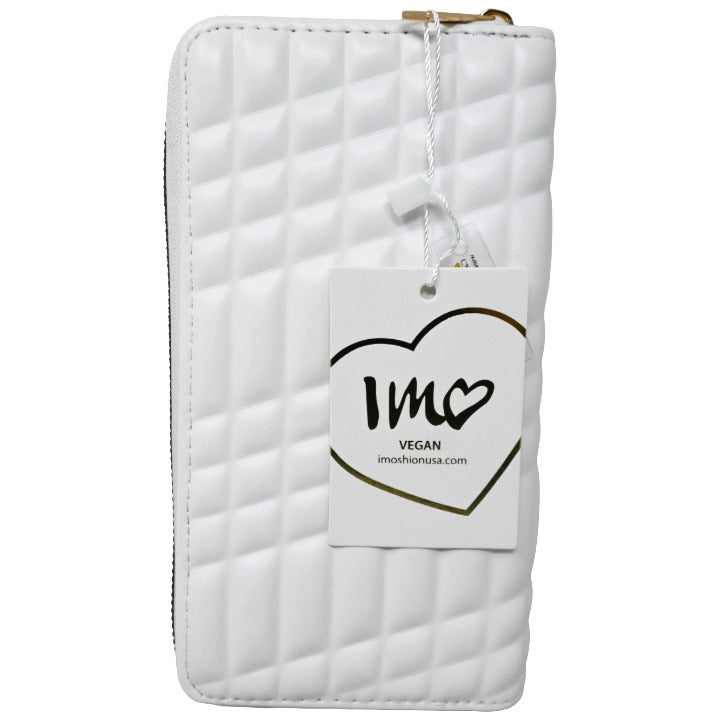 WHT EMB ZIP WALLET (NO UPC, HAS PROP 65 LABEL) C/P 50
