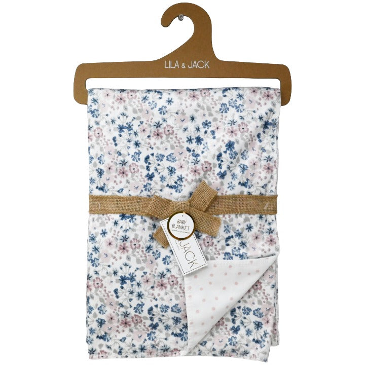 WhtPnkBlu Flrl Throw C/P 30 Lila & Jack