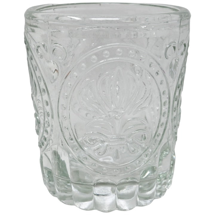 Clear Textured Glass Votive Candle Holder C/P 48 Richland
