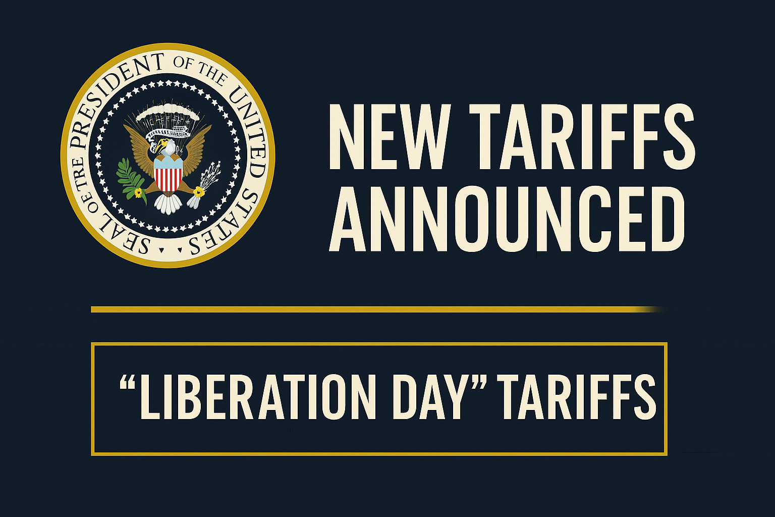 Liberation Day Tariffs 2025: Strategic Guide for U.S. Importers– Great Buy