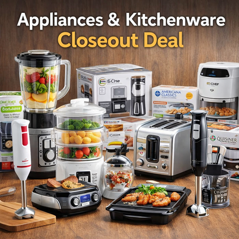 350K+ Premium Appliances & Kitchenware Wholesale Deal