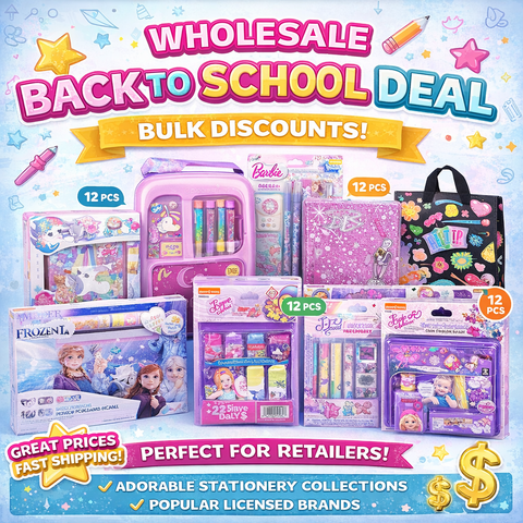 Back-to-School Mega Wholesale Deal | 1.1M+ Items Ready to Ship