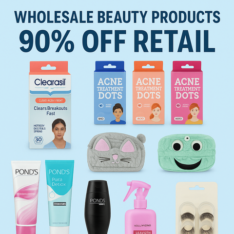 470K+ Beauty Closeouts — 40% Off Wholesale