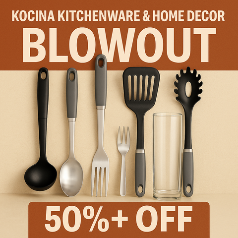 Wholesale Blowout: Kocina Kitchenware & Decor