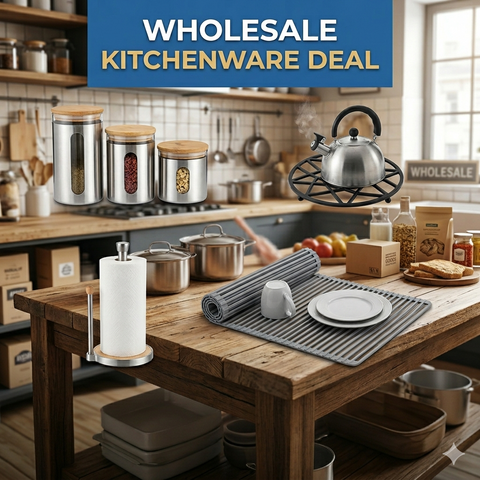 83K+ Kitchen Essentials Wholesale Deal – Fast Moving Inventory
