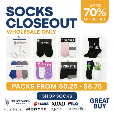 Everyday Socks Essentials – Up to 90% Off Retail Value