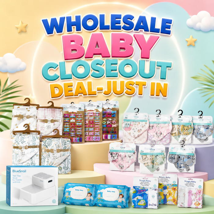 BABY WHOLESALE CLOSEOUT — 145K+ ITEMS READY TO GO!