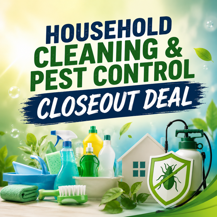 20K+ Household Care & Pest Control Closeout Deal