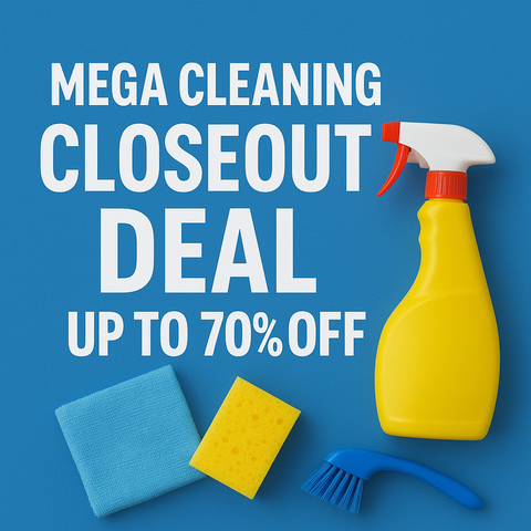 Mega Cleaning Supply & Soap Closeouts – Up to 70% Off