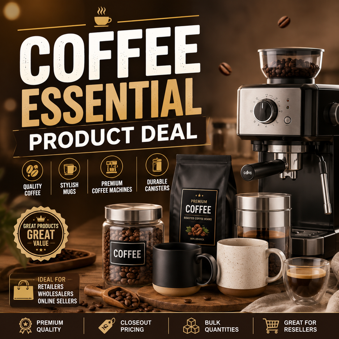 Wholesale Coffee Essentials Closeout Deal