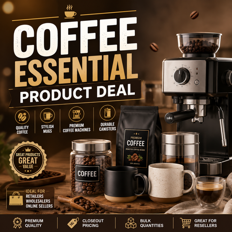 Wholesale Coffee Essentials Closeout Deal