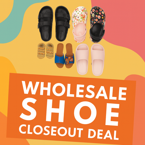 40% Off Footwear Closeout – 144K+ Units In Stock