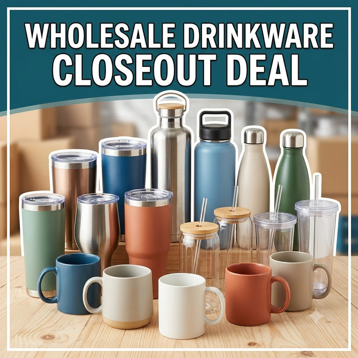 Wholesale Drinkware Opportunity | 270K+ Units