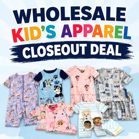 Kids Apparel Closeout Deal – 127K+ Units