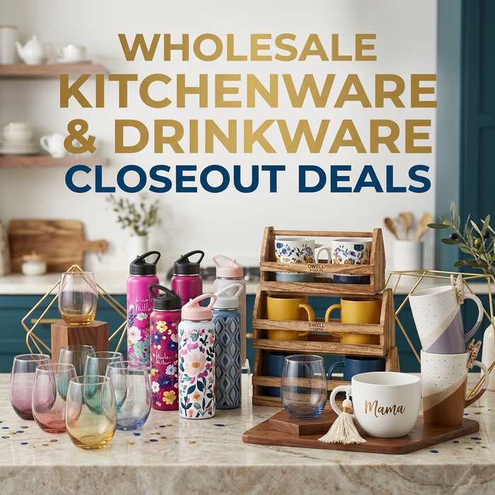 95K+ Kitchenware & Drinkware Liquidation Deal