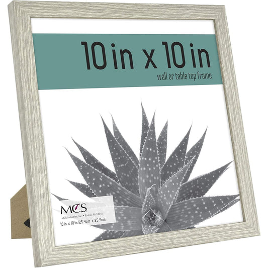 12pk 10X10" GRAY WOODGRAIN FRAME C/P 1