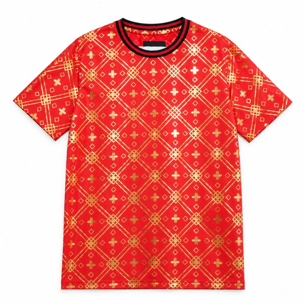 Rd Gld SS Bee Tee C/P 60 Drill Clothing Co.