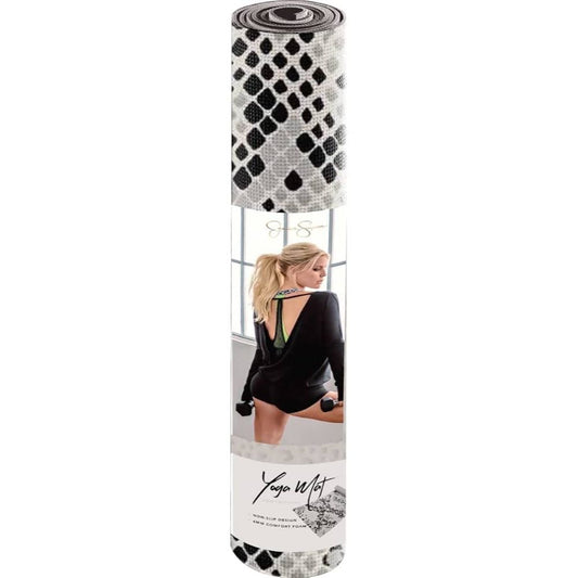 JESSICA SIMPSON 4mm TWO-TONE YOGA MAT C/P 12