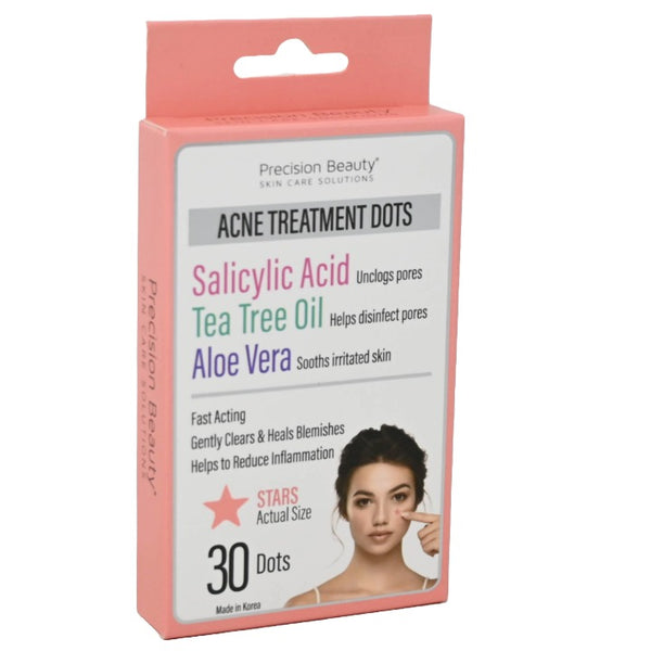 30pk STAR ACNE TREATMENT DOTS PRECISION BEAUTY C/P 72