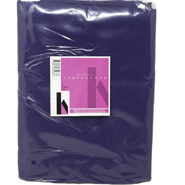 Tablecloth 70"x70" Polyester Purple C/P 20
