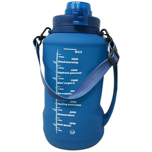 Navy 64oz Collaps Bottle C/P 24 Mayim