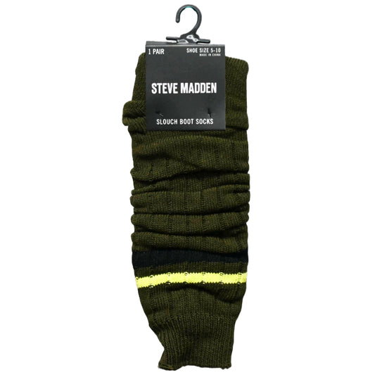 LADIES BOYFRN SLOUCH BOOT SOCKS STEVE MADDEN C/P 48