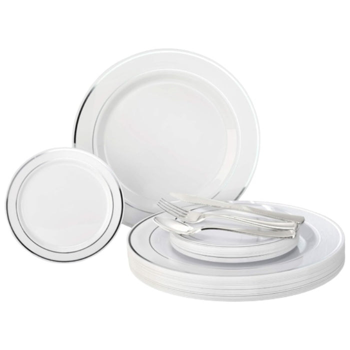 600pk Wht Slv Dinnerware Set C/P 1 Occasions