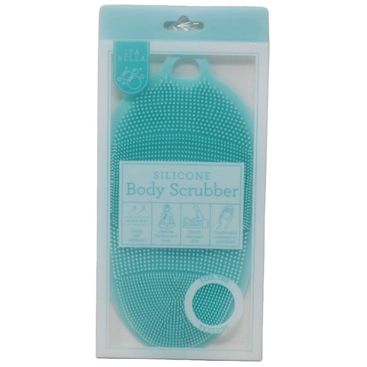 GREEN SILICONE BODY SCRUBBER C/P 72