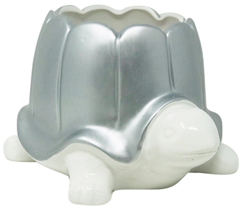 8.8X7X5.5" TURTLE VESSEL C/P 9