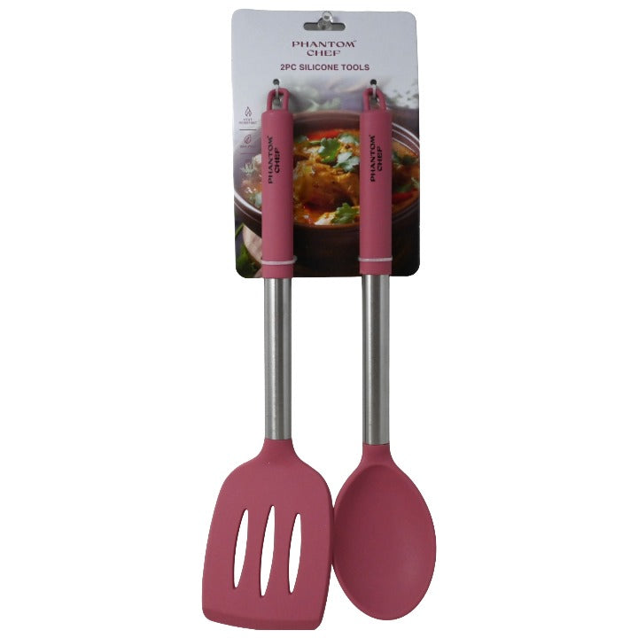 2pc Blsh Turner Spoon Set C/P 24 Phantom Chef
