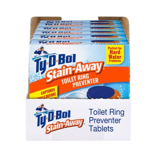 2pk Stain Away Bowl Cleaner Tabs C/P 6 Ty-D-Bol