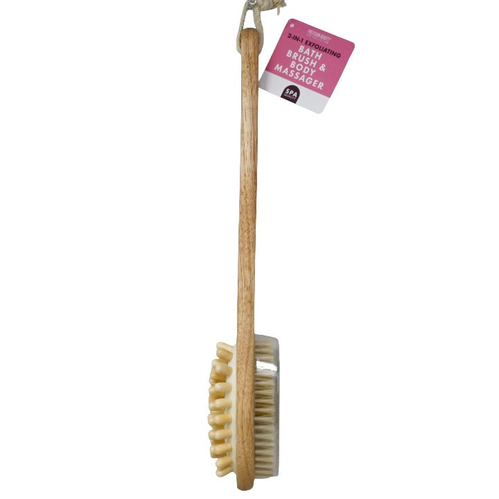 2-In-1 Bath Brush C/P 24 Inner 6 Precision Beauty
