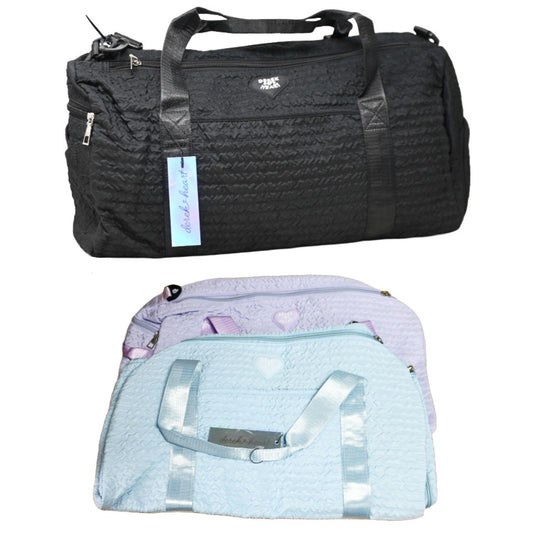 DUFFEL BAG ASST COLOR wDBL TOP ZIPPER CLOSURE C/P 24