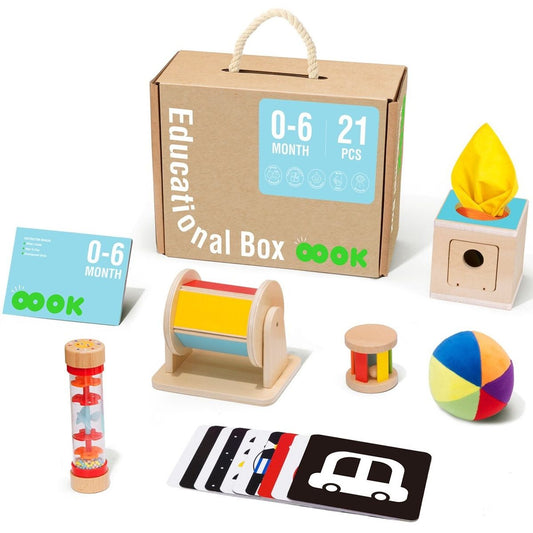 0-6 Month Educational Box C/P 4 Montessori