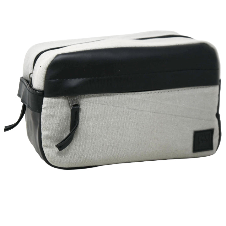 *OUTSIDE OF CA* LRG GRY/BLK MEN TOILETRY BAG C/P 30