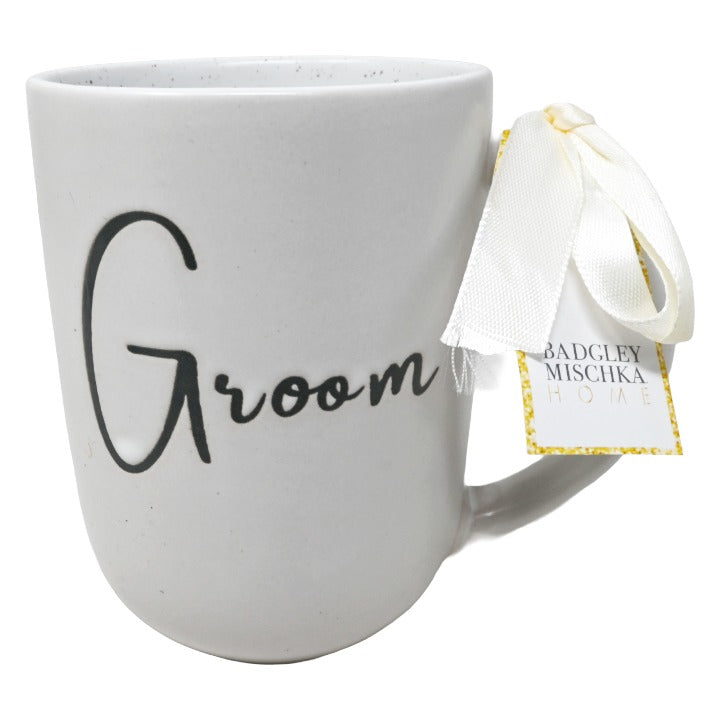"Groom" Mug C/P 24 Badgley Mischka